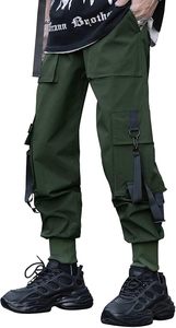 กางเกงผู้ชายแบบมีสายรัดแนวสตรีท - Product Image 6