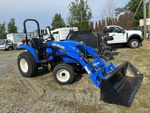 Tractores New Holland SNH804 de 80hp 4x4 mini, usados de segunda mano, a precio económico para agricultura, en venta. - Product Image 4