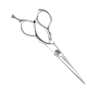 Tijeras Profesionales para Cortar Cabello, Tijeras de Acero Inoxidable para Barbería, Tijeras de Peluquería con Mango Inclinado para Cortar Cabello - Product Image 3