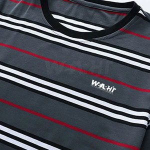 Offre Spéciale T-shirts pour hommes Respirant et léger Coton/Fibre de bambou Design Stock - Product Image 4