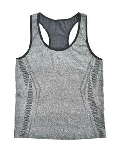 Fábrica de ropa de yoga Logotipo frontal sólido personalizado 2 piezas Sujetador de yoga sin costuras Pantalones de fitness para mujeres - Product Image 6