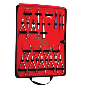 Set di pinze per ortodonzia dentale 18 pz forcipe ortodontico distale fresa staffa supporto pinza rimozione tutore pinza prodotto odontoiatria - Product Image 2