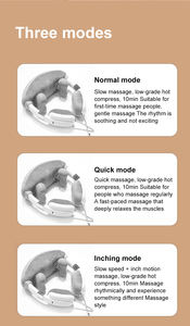 पेशेवर मालिश डिवाइस 5 थेरेपी मोड रिचार्जेबल बैटरी एर्गोनोमिक डिज़ाइन पोर्टेबल उपयोग प्रभावी दर्द राहत - Product Image 6