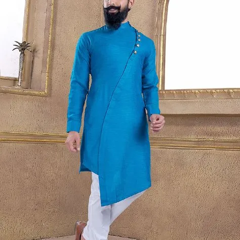 Punjabi Stijlen Nieuwe Aankomst Pakistaanse Man Kleding En Indiase Kleding Usa Mannen Shalwar Kameez Kurta Ontwerpen