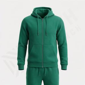 Conjunto Deportivo Clásico para Hombre, Chaqueta de Manga Larga de Tela Suave, Pantalones Ajustados, Ideal para Viajes, Gimnasio, Correr por la Mañana, Fitness - Product Image 1