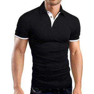 Compre al por mayor camisetas de verano para hombre, diseño personalizado, camiseta polo, camisetas polo casuales para hombre de alta calidad - Product Image 6