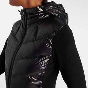 Ropa de abrigo con aislamiento de manga polar personalizada Diseño con capucha transpirable Chaqueta térmica de talla grande para mujer para invierno - Product Image 4