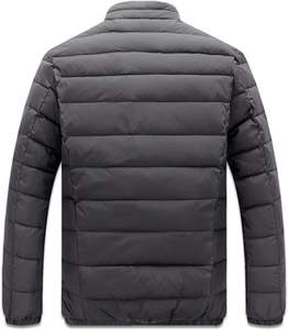 Veste respirante tricotée d'hiver pour hommes, nouvelle mode, grande taille, à capuche décontractée en fourrure de mouton, fermeture à glissière, motif imprimé - Product Image 2