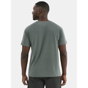 เสื้อยืดคอกลมสำหรับผู้ชายสีดำและสีขาวสีเทากรมท่าเบาพิเศษแห้งเร็วระบายอากาศได้ดี - Product Image 4