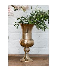 2025 Diseñador Antiguo Chapado en oro Florero de metal Fabricante al por mayor Nuevo diseño Floreros de metal - Product Image 2