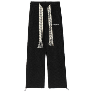 Factory OEM Custom logo Oversized Fitness Sports Jogging <b>Trousers</b> with <b>Drawstring</b> Customized Jogger Pant's for Men's - Product Image 5