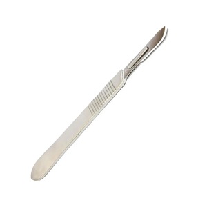 BP alta calidad 12,5 CM Metal quirúrgico acero bisturí mango ortopédico hoja titular - Product Image 2