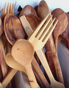 Cucharas de Café de Madera de Acacia con Diseño Retro, Multifuncionales, Ecológicas, Pintadas a Mano y Grabadas Personalizadas, para Café y Té - Product Image 5