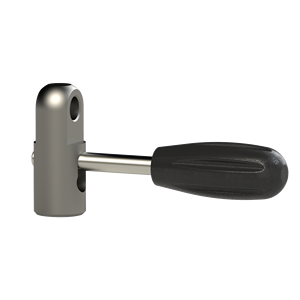 SLC23-160 Standard Cone Grip Lever Control for Lockable Gas <b>Spring</b> 160mm ISO Certified Universal Fixed Handle Release Mechanism - Product Image 1