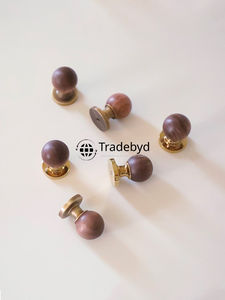 Tiradores de cajón de madera maciza Tradebyd, tiradores de armario rústico Premium, tiradores de armario hechos a mano para el hogar - Product Image 3