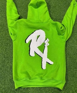 Sudadera con Capucha y Cremallera de Invierno, 100% Algodón, 350 g/m², Bordada, de Alta Calidad, Venta al Por Mayor OEM - Product Image 2