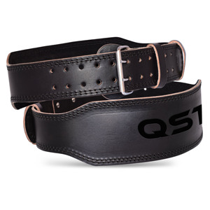Leather Weightlifting <b>Belt</b> Adjustable Buckle Waist Support for Strength Training Gym <b>Exercise</b> custom logo design Unisex Cowhide - Product Image 2