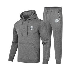Conjunto Deportivo Informal de 2 Piezas con Capucha para Hombre, Ropa Deportiva para Correr - Product Image 2