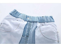 Pantalones Cortos de Mezclilla para Niños, Pantalones Cortos de Verano para Niños Pequeños, con Dibujos Animados de Dinosaurios, Lavados, Sólidos, Personalizables, para Niños y Niñas, para la Playa, para el Tiempo Libre, de 2 a 9 Años