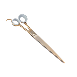 กรรไกรเล็มขนสัตว์เลี้ยงชั้นนำแบบมืออาชีพกรรไกรตัดขนสัตว์เลี้ยงคุณภาพสูงสีเงิน6.5นิ้ว - Product Image 5