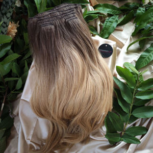 2025 meilleure qualité Extensions de cheveux humains vietnamiens pleine cuticule Clip-in Double trame prix de gros pour l'exportation - Product Image 1