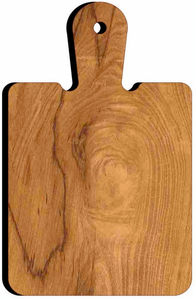 Planche à découper design en bois aspect naturel - Product Image 3