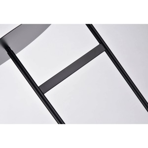 Lampadaire en tissu blanc en forme de champignon pour la décoration intérieure de salon de luxe moderne, élégant, support doré LED pour la maison et le bureau - Product Image 2