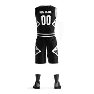 Meilleur design Vêtements de sport légers pour l'extérieur Nouveaux vêtements de sport respirants Uniforme de basket-ball/Uniforme de basket-ball pour hommes à bas prix - Product Image 6