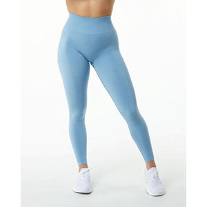 Leggings de Yoga para Mujer, Diseño de Alta Calidad, Transpirables, de Algodón/Fibra de Bambú, Cintura Elástica Personalizable, Estilo Casual, Nuevo - Product Image 1