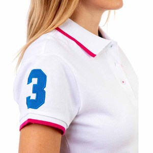 Camiseta de manga corta personalizada de alta calidad para mujer, tela de Jersey transpirable y estampado informal de secado rápido con decoración de logotipo - Product Image 2
