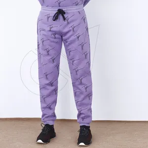 Pantalon de jogging léger décontracté en toile imprimée, vêtements de sport pour hommes, design personnalisé de haute qualité, respirant, séchage rapide, tendance - Product Image 1