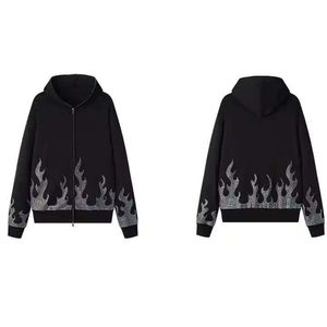 เสื้อฮู้ดผ้าคอตตอนผสมแบบอุตสาหกรรมสำหรับผู้ชายเสื้อฮู้ดผ้าเทอร์มอลสำหรับผู้ชาย - Product Image 1