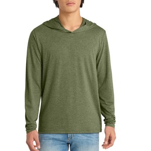 District Perfect Tri-blend Hoodies Men's Hoodie <b>Long</b> Sleeve Hooded Pullover Casual Fashion <b>Sweatshirts</b> Drawstring Gym Hooded - Product Image 4