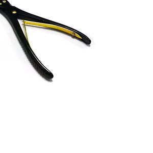 Rongeurs de Doble Acción con Hueso de Acero, Pinzas de Hueso Manuales de Doble Articulación Negras, Instrumentos Quirúrgicos de Ortopedia Veterinaria SurgiRight - Product Image 6