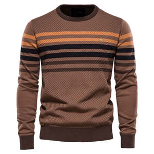 Pull en tricot d'hiver unisexe respirant doux et confortable mode pour hommes design décontracté vêtements chauds - Product Image 2