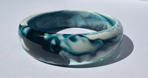 กำไลเรซินหลากสีกำไลข้อมือเรซินทำจากไม้หลายสีผลิตในอินเดียงานฝีมือขัดเงาอย่างดีโดย tradebit - Product Image 2