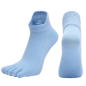Calcetines de Yoga de cinco dedos antideslizantes personalizados para mujer, barra de Pilates con agarre de algodón transpirable para entrenamiento en casa, estudio de Fitness para jóvenes - Product Image 2