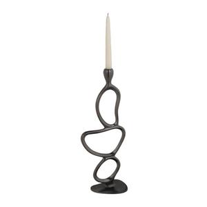 Candelero de Metal Asequible, Portavelas de Lujo para Candelabro Artesanía de Metal, Candelero Redondo Hecho a Mano Fundido A LA Venta - Product Image 3