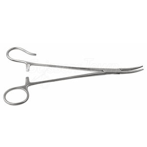 Pinzas Schnidt Ligeramente Curvadas de 7 y 12 Pulgadas, Anillo Abierto, Instrumento Quirúrgico de Acero Inoxidable para Control - Product Image 3