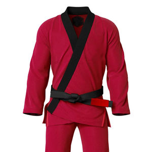 Uniformes de Artes Marciales BJJ Unisex al por Mayor, Kimono Elástico, Transpirable, de Secado Rápido, 100% Poliéster, Color Personalizado, OEM - Product Image 6