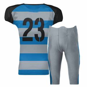 Uniforme de Football Américain Verrouillé à la Chaleur Collé Fondu Uniforme de Football Évent Panneaux Arrière Uniforme de Football Édition Équipe Uniforme de Football Américain - Product Image 2