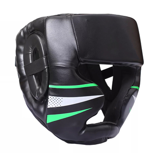 Flyingkick Enterprises FE-BHG-0019 Protège-têtes de boxe unisexe sur mesure, tendance, entièrement respirants en cuir pour l'entraînement - Product Image 4
