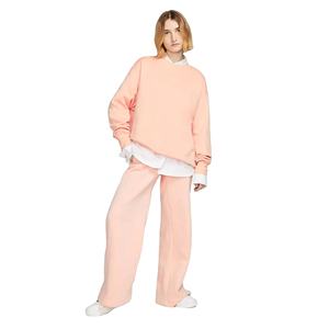 Sudadera con estampado de melocotón Schnapps 2025 para mujer, cuello redondo holgado, puños acanalados, dobladillo, 80% Algodón, 20%, poliéster reciclado, informal, Invierno - Product Image 2