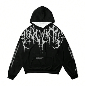 2025 thiết kế mới Heavyweight bông quá khổ hoodie cho nam giới bán buôn tùy chỉnh tốt nhất nhiệt người đàn ông Hoodies OEM ODM phục vụ - Product Image 4