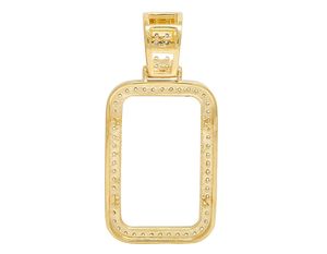 Collar con colgante de memoria personalizado para hombre con Moissanite Diamond Photo Charm S925 Chapado en plata estilo Hip Hop joyería - Product Image 4