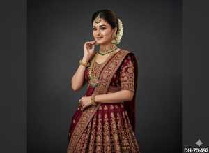 Antiguo 700gm Conjunto de joyería nupcial Diseño tradicional Collar Pendientes para bodas Ceremonias Ocasiones especiales - Product Image 2