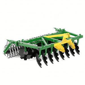 Arado de Discos Verde de 4 Filas, Cultivador Agrícola Montado en Tractor, Equipo de Labranza con Caja de Cambios, Alta Productividad - Product Image 3
