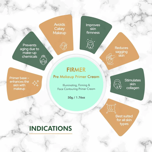 Top Sell 2024 Firmer Pre Make-Up Primer Cream Multi Tipo Reafirmante de la piel y contorno facial y crema adelgazante - Product Image 5