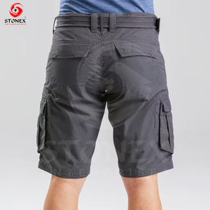 Custom Fabric Men's Summer Athleisure Cargo Shorts Pattern with Pockets Plus Size Men's Cargo Shorts - Product Image 3