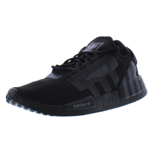 Chaussures Adidas NMD_R1 V2 pour hommes Couleur : Noir foncé/Noir foncé/Gris quatre 100% authentiques - Product Image 1